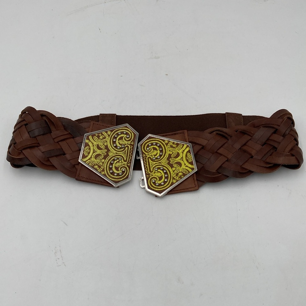 Plenty by Tracy Reese Woven Leather Belt